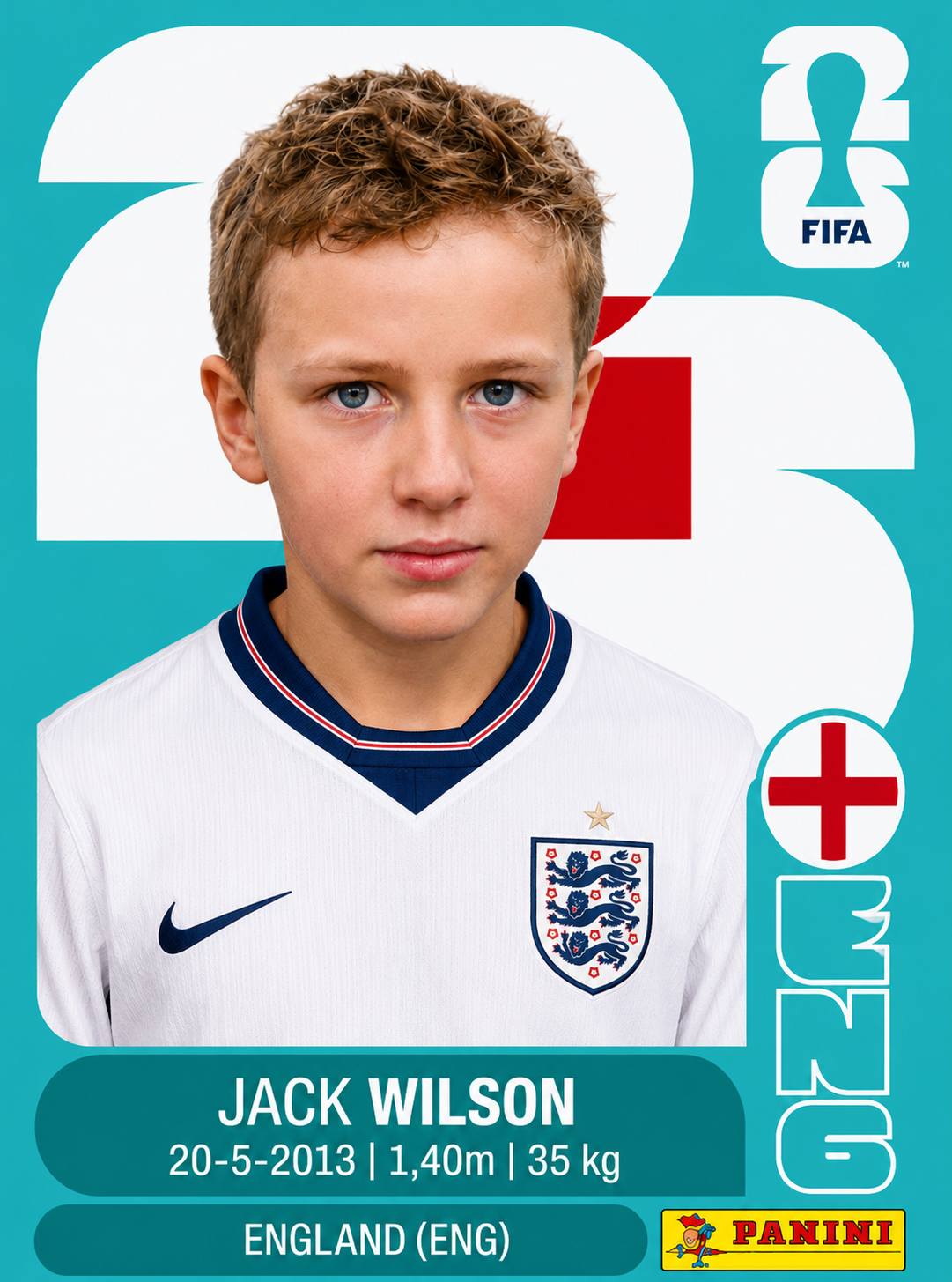 Jack Wilson — example sticker